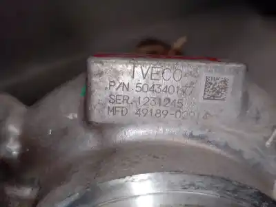 Piesă de schimb auto la mâna a doua turbocompressor pentru iveco daily iv caja/chasis 35c15 referințe oem iam 504137713  504137713