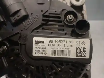 Pezzo di ricambio per auto di seconda mano alternatore per citroen c4 picasso ii 1.6 bluehdi 120 riferimenti oem iam 9810527180 2624328b valeo 9810527180