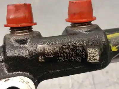 Автозапчасти б/у рампа инжектора за citroen c4 picasso ii 1.6 bluehdi 120 ссылки oem iam 9804776780 0445214318 bosch 9804776780