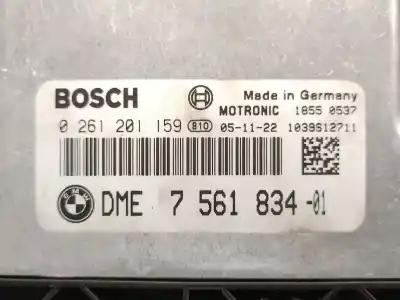 Second-hand car spare part ecu engine control for bmw 3 (e90) 320 i oem iam references 7561834 0261201159 bosch 