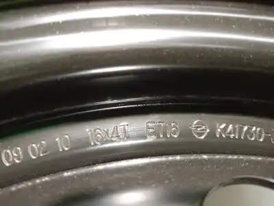 Second-hand car spare part spare tire for ssangyong korando (ck) 2.0 e-xdi oem iam references k4173034510  t15590r16110m