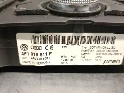 Автозапчастина б/у многофункційне управління для audi a6 allroad c6 (4fh) 2.7 tdi quattro посилання на oem iam 4f1919611f  4f1919611m