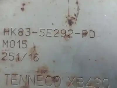 Second-hand car spare part rear exhaust pipe for jaguar f-pace (x761) 2.0 td4 oem iam references hk835e292pd  t4a13535