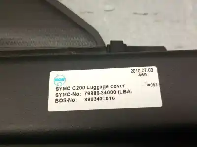 Автозапчастина б/у задній лоток для ssangyong korando (ck) 2.0 e-xdi посилання на oem iam 7688034000lba  7688034000lba