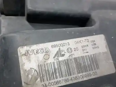 Автозапчастина б/у ліва фара для iveco daily iv caja/chasis 35c15 посилання на oem iam 69500013  69500013