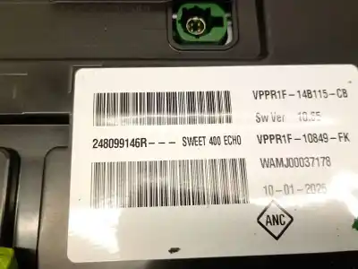 Peça sobressalente para automóvel em segunda mão quadrante por renault 5 e-tech electric p01 /rbe / a1bea1a50000 referências oem iam 248099146r  