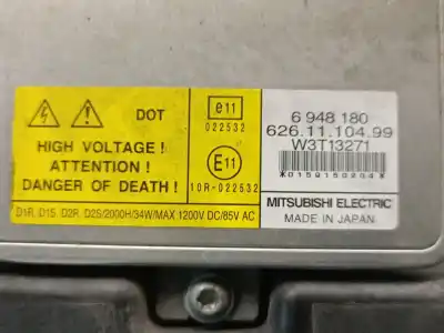 Second-hand car spare part left headlight for bmw 3 (e90) 320 i oem iam references 671169427379 6261300000 63117161667