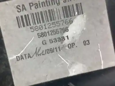 Автозапчастина б/у передня решіта для iveco daily iv caja/chasis 35c15 посилання на oem iam 5801255766  5801255766