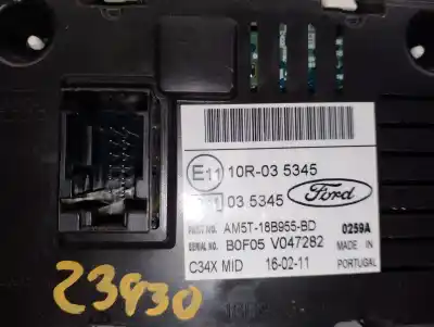 Second-hand car spare part multifunction display for ford focus iii 1.6 tdci oem iam references am5t18b955bd  1940785
