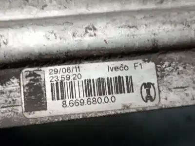 Peça sobressalente para automóvel em segunda mão intercooler por iveco daily iv caja/chasis 35c15 referências oem iam 866968000  5801313640