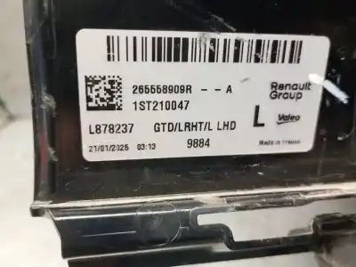 Second-hand car spare part left tailgate light for renault 5 e-tech electric p01 /rbe / a1bea1a50000 oem iam references 265558909r  