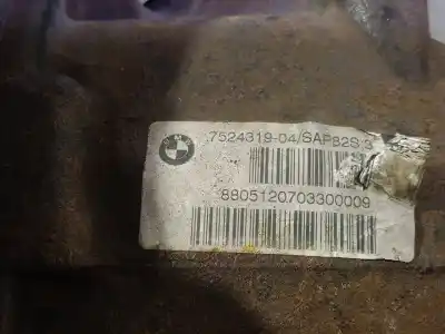 Second-hand car spare part rear differential for bmw 3 (e90) 320 i oem iam references 7524319 3.38 33107524319