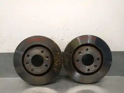 Peça sobressalente para automóvel em segunda mão disco de travão dianteiro por peugeot 307 (s1) 1.6 16v cat referências oem iam 4246w7