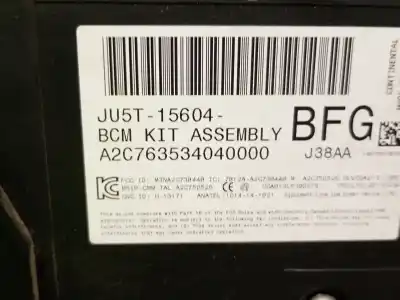 Second-hand car spare part fuse box unit for mazda cx-3 (dk) 2.0 skyactiv-g (dk5w, dk6w) oem iam references ju5t15604bfg  