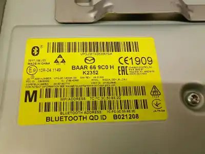 Автозапчастина б/у електронний модуль для mazda cx-3 (dk) 2.0 skyactiv-g (dk5w, dk6w) посилання на oem iam baar669c0h  baar669c0h