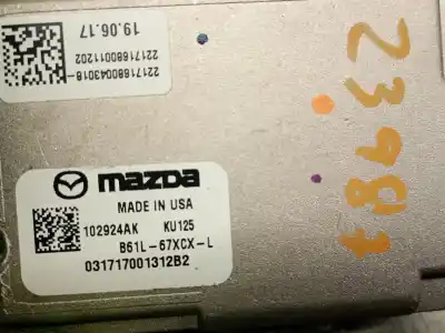 Second-hand car spare part electronic module for mazda cx-3 (dk) 2.0 skyactiv-g (dk5w, dk6w) oem iam references b61l67xcxl  b61l67xcxl