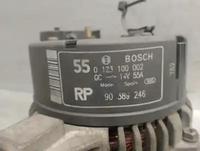 Peça sobressalente para automóvel em segunda mão alternador por opel corsa a 1.2 referências oem iam 90389246 0123100002 bosch 1204126