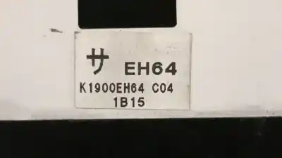 İkinci el araba yedek parçası isitma / klima kontrolü için mazda cx-7 (er) 2.2 mzr-cd awd (er10a) oem iam referansları k1900eh64c04  eh6461190a