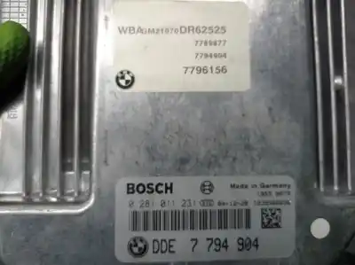 Автозапчасти б/у блок управления двигателем за bmw 7 (e65, e66, e67) 730 d ссылки oem iam 7794904 0281011231 