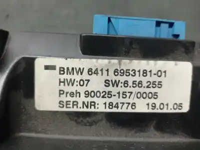 İkinci el araba yedek parçası isitma / klima kontrolü için bmw 7 (e65, e66, e67) 730 d oem iam referansları 64116953181 90025157 