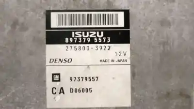 Автозапчастина б/у ебу контролер двигуна для opel vectra c (z02) 3.0 cdti (f69) посилання на oem iam 97379557 2758003922 denso 