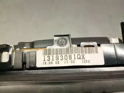 İkinci el araba yedek parçası enstrüman paneli için opel vectra c (z02) 3.0 cdti (f69) oem iam referansları 13193081qx  