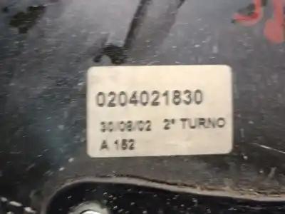 İkinci el araba yedek parçası fren servisi için citroen jumpy 2.0 hdi sx familiar (5/6 asientos) oem iam referansları 0204021830  4535e3