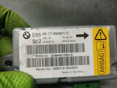 Автозапчасти б/у блок управления подушками безопасности за bmw 7 (e65, e66, e67) 730 d ссылки oem iam 65776946105 5wk43504 