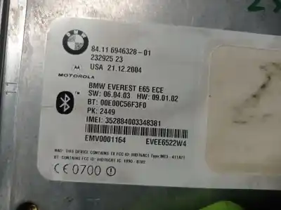 Автозапчасти б/у электронный модуль за bmw 7 (e65, e66, e67) 730 d ссылки oem iam 84116946328 23292523 