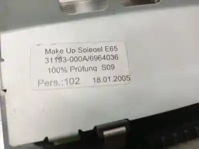 Автозапчасти б/у внутреннее зеркало за bmw 7 (e65, e66, e67) 730 d ссылки oem iam 311930000a 6964036 