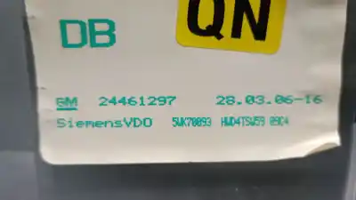 Second-hand car spare part multifunction display for opel vectra c (z02) 3.0 cdti (f69) oem iam references 24461297 5wk70093 siemens vdo 6236485