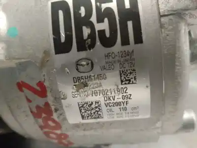 Автозапчасти б/у компрессор кондиционера воздуха за mazda cx-3 (dk) 2.0 skyactiv-g (dk5w, dk6w) ссылки oem iam db5h61450  db5h61450