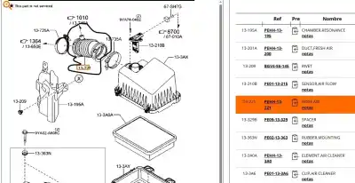 Автозапчасти б/у трубка за mazda cx-3 (dk) 2.0 skyactiv-g (dk5w, dk6w) ссылки oem iam pehh13221