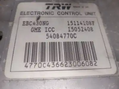 Second-hand car spare part abs for opel vectra c (z02) 3.0 cdti (f69) oem iam references 13191187  5530151