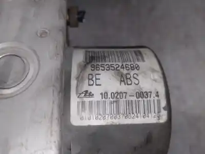 Peça sobressalente para automóvel em segunda mão abs por citroen c3 1.4 hdi exclusive referências oem iam 9653524680 10020700374 ate 4541g4