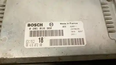 Second-hand car spare part ecu engine control for citroen berlingo / berlingo first monospace (mf_, gjk_, gfk_) 2.0 hdi 4x4 (mfrhy) oem iam references 9641607280 0281010360 bosch 