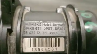 Second-hand car spare part flowmeter for citroen c3 1.4 hdi exclusive oem iam references 9642212180 5wk9631 siemens 1920ek