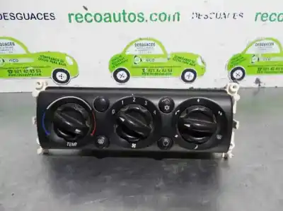 Peça sobressalente para automóvel em segunda mão comando de sofagem (chauffage / ar condicionado)  por mini r50,r53 1.6 16v cat referências oem iam 64111502214