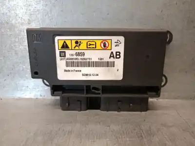 Peça sobressalente para automóvel em segunda mão centralina de airbag por opel meriva b 1.3 16v cdti referências oem iam 13576859