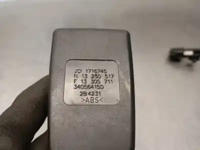 Автозапчастина б/у правий натяжач подушки безпеки для opel meriva b 1.3 16v cdti посилання на oem iam 13250517  39050200