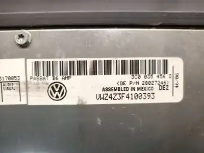 Pezzo di ricambio per auto di seconda mano amplificatore d'antenna per volkswagen passat b6 variant (3c5) 2.0 tdi riferimenti oem iam 3c0035456d  3c0035456d