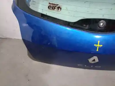 Second-hand car spare part tailgate for renault clio iii 1.5 dci diesel oem iam references   