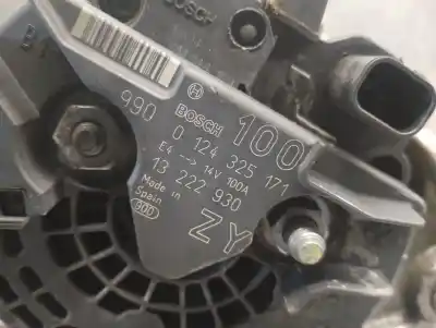 Peça sobressalente para automóvel em segunda mão alternador por opel corsa d (s07) 1.2 (l08 l68) referências oem iam 13222930 0124325171 bosch 6204265