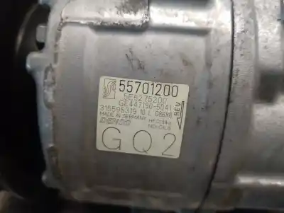 Peça sobressalente para automóvel em segunda mão compressor de ar condicionado a/a a/c por opel corsa d (s07) 1.2 (l08 l68) referências oem iam 55701200 4471905041 denso 1854412
