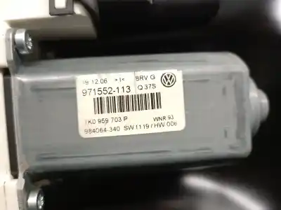 Автозапчастина б/у регулятор склона задній лівий для volkswagen passat b6 variant (3c5) 2.0 tdi посилання на oem iam 1k0959703p 971152113 brose 1k0959703p