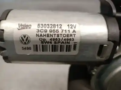Pezzo di ricambio per auto di seconda mano motore tergicristallo posteriore per volkswagen passat b6 variant (3c5) 2.0 tdi riferimenti oem iam 3c9955711a 53032812 valeo 1k6955711c