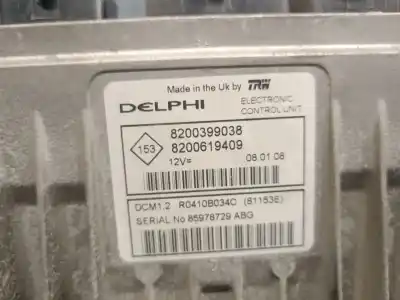 Автозапчасти б/у блок управления двигателем за renault clio iii 1.5 dci diesel cat ссылки oem iam 8200399038  