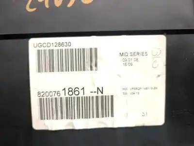 Автозапчастина б/у панель інструментів для renault clio iii 1.5 dci diesel cat посилання на oem iam 8200761861  8200761861