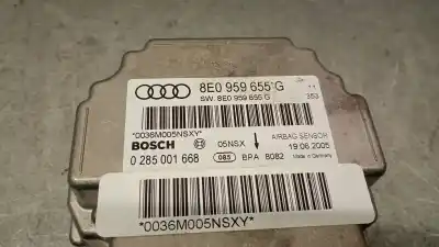 Peça sobressalente para automóvel em segunda mão centralina de airbag por audi a4 berlina (8ec) 2.0 tdi referências oem iam 8e0959655g 0285001668 bosch 8e0959655g