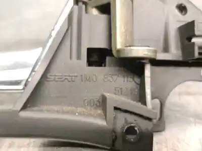Pezzo di ricambio per auto di seconda mano maniglia interna posteriore sinistra per seat leon (1m1) 1.9 tdi riferimenti oem iam 1m0837113  1m0837113
